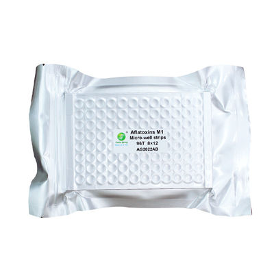 ISO9001 Mycotoxin Urine Testing  Aflatoxin M1 ELISA Kit For Fresh Milk Dairy 96Wells/Kit