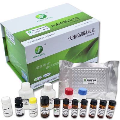 Nitrofuran AMOZ ELISA Food Safety Rapid Test Kit For Milk Sensitivity 0.03ppb 96Wells/Kit