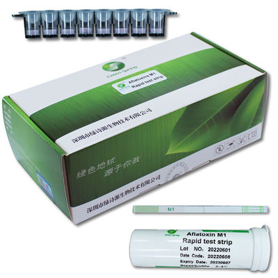 Aflatoxin M1 Food Safety Rapid Test Kit 96 Tests/Kit For Milk