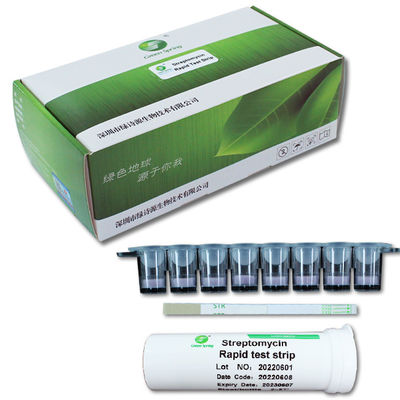 Streptomycin Food Safety Rapid Test Kit 5min 96 Tests/Kit For Fresh Milk Powder