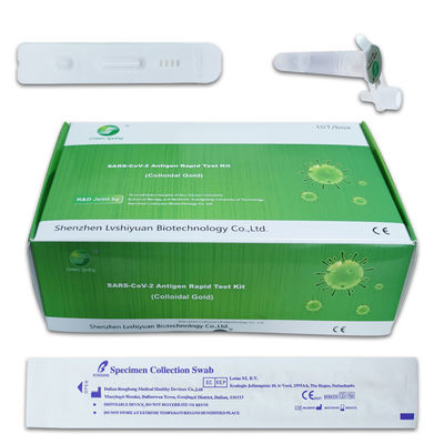CE SARS-CoV-2 Antigen Home Test Kit For Travel 10 Tests/Kit  Sensitivity 98%
