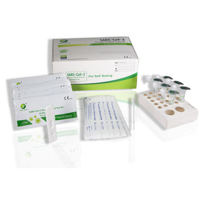 SARS-CoV-2 Ag Rapid Self Test Kit 25 Tests/Kit CE For Nasal Swab Sensitivity 98.84%