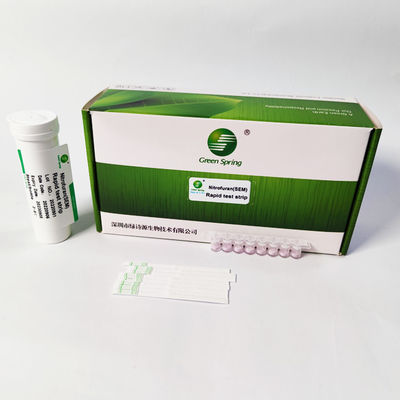 Nitrofuran SEM Food Safety Rapid Test Kit Strip For Tissue 96 Tests/Kit 0.5 Ppb