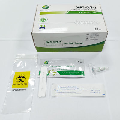 COVID-19 Antigen Home Test Kit 25 Tests/Kit CE For Nasal Swab