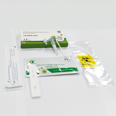 COVID-19 Rtk Antigen Test Self Test 1 Tests/Kit CE For Nasal Swab Accuracy 99.68%