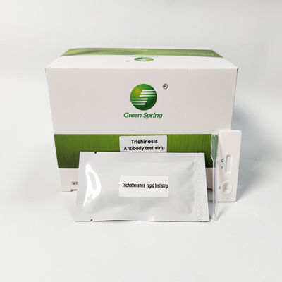 ISO9001 Porcine Trichinosis Swine Influenza Test Kit Antibody Rapid 50 Tests/Kit GMP