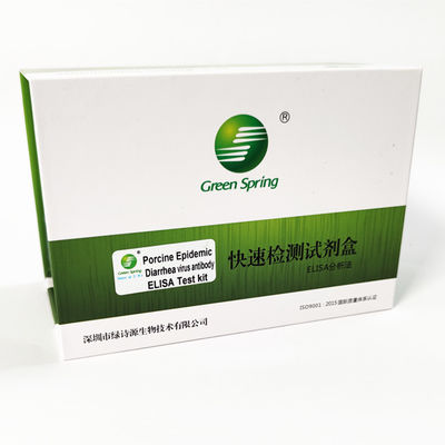 Porcine Epidemic Diarrhea PED Swine Flu Rapid Test Kit 192 Wells/Kit ISO9001