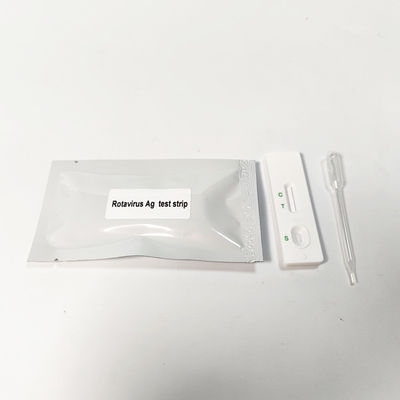Cattle Pig Dog Rotavirus Test Kit Rapid Antigen Detection 50 Tests/Kit ISO9001 GMP