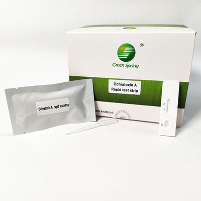Ochratoxin A OTA Rapid Mycotoxin Test Strips For Grain Feed 50 Tests/Kit