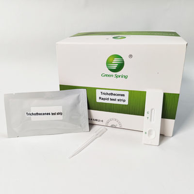 Trichothecenes T-2 10 ppb Mycotoxin Rapid Test Kit For Grain Feed 50 Tests/Kit