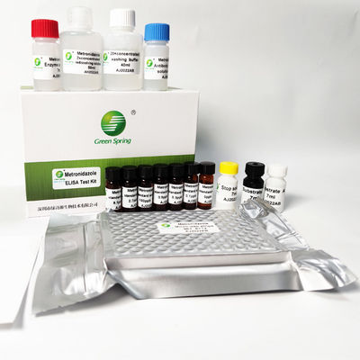 Metronidazole ELISA Antibody Fast Detection Kit For Honey 96 Wells/Kit Sensitivity 0.05 Ppb