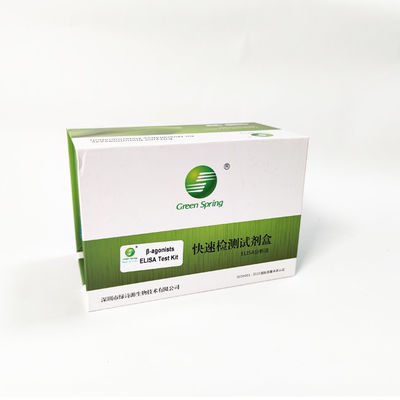 Beta Agonist ELISA Kit For Milk Egg Urine Serum Test Chicken Pork 96 Wells/Kit