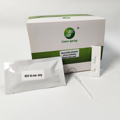 Newcastle Disease 50 Tests/Kit Avian Influenza Rapid Test Kit NDV Rapid Antibody ISO9001