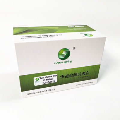 Bird Flu Subtype H9 Antibody ELISA Avian Influenza Rapid Test Kit 96 Wells/Kit