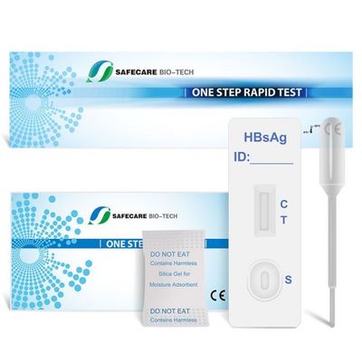 10 Minutes Hepatitis B Test Strip Infectious Disease Test For HbsAg