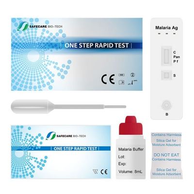 Whole Blood Malaria Rapid Diagnostic Test Kit PF PV Pan Infectious Disease Test