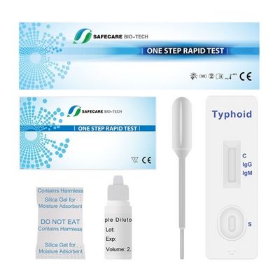 Typhoid IgM / IgG Rapid Antibody Test Cassette One Step 40 Tests/Kit