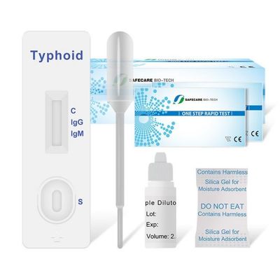 Typhoid IgM / IgG Rapid Antibody Test Cassette One Step 40 Tests/Kit