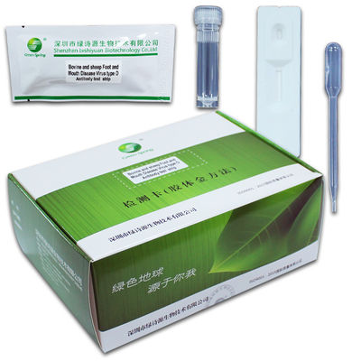 Bovine Sheep Foot Mouth Virus Veterinary Test Kit Antibody Test Strip