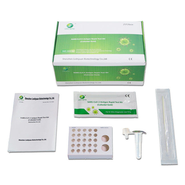 Covid 19 Rtk Ag Self Test Kit 25 Tests/Kit Results In 15 Min