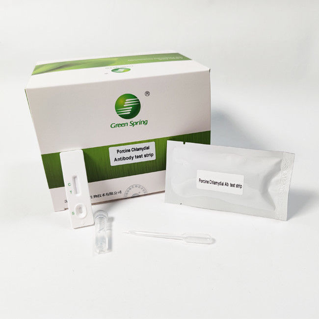 50 Pieces Swine Chlamydiosis Antibody Rapid Test Swine Flu Kit 50 Tests/Kit Gmp ISO9001