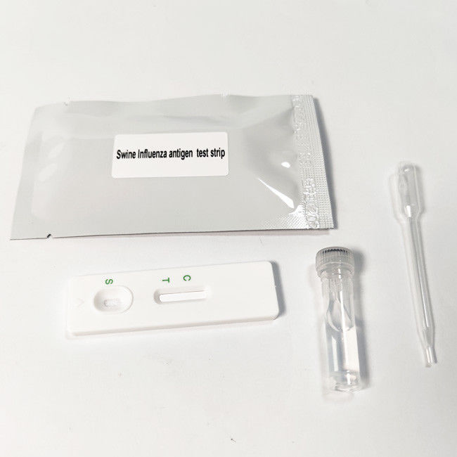 H1N1 H1N2 SIV Swine Influenza Test Kit Antigen Rapid 50 Tests/Kit ISO9001