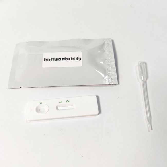 H1N1 H1N2 SIV Swine Influenza Test Kit Antigen Rapid 50 Tests/Kit ISO9001