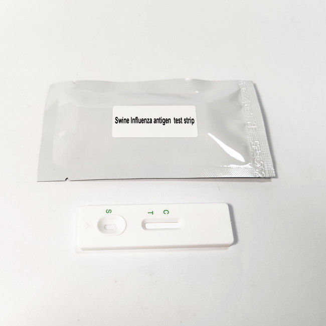 H1N1 H1N2 SIV Swine Influenza Test Kit Antigen Rapid 50 Tests/Kit ISO9001