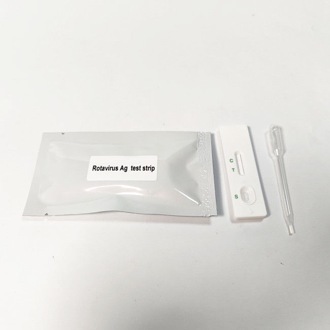 Cattle Pig Dog Rotavirus Test Kit Rapid Antigen Detection 50 Tests/Kit ISO9001 GMP