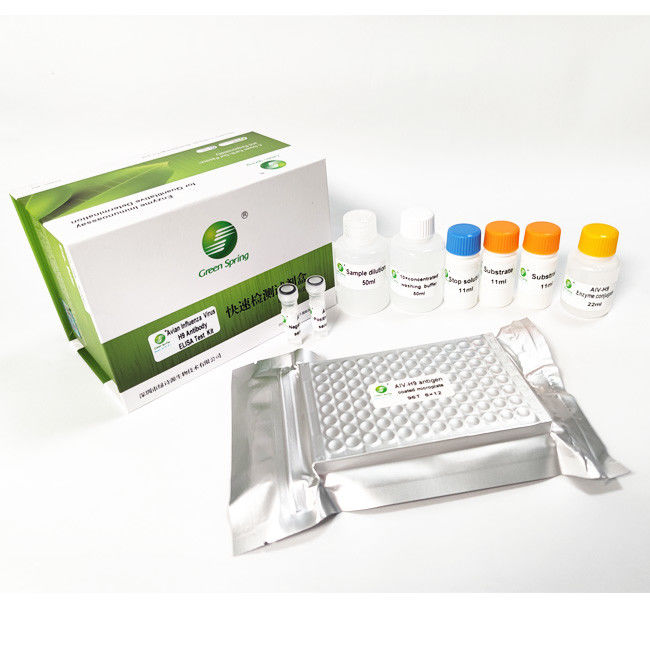 Bird Flu Subtype H9 Antibody ELISA Avian Influenza Rapid Test Kit 96 Wells/Kit