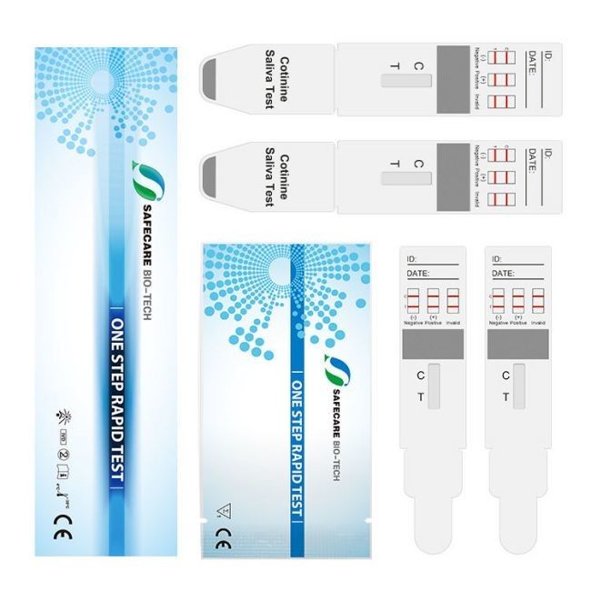 Drug Cotinine Nicotine Tobacco COT Urine Testing Kit For Home Or Work