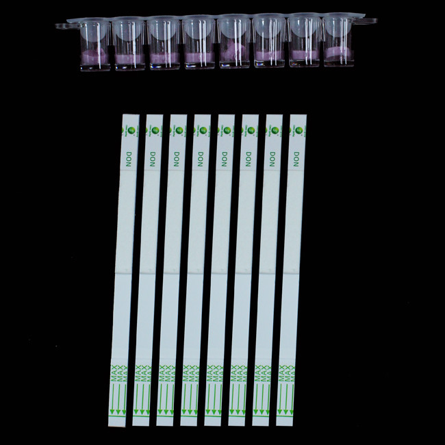 Deoxynivalenol Food Safety Rapid Test Kit For Corn Wheat Feed 96Tests/Kit ISO9001