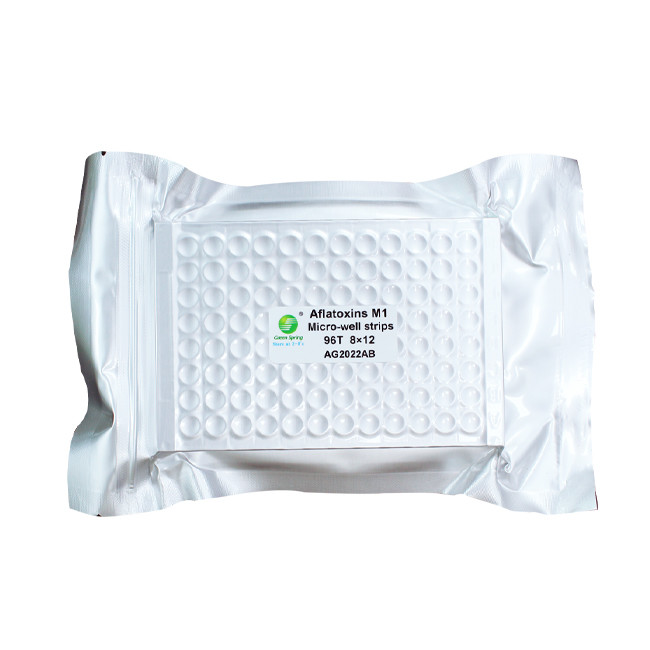 ISO9001 Mycotoxin Urine Testing  Aflatoxin M1 ELISA Kit For Fresh Milk Dairy 96Wells/Kit