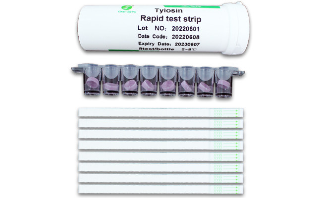 Tylosin Milk Rapid Test Kit 96 Tests/Kit For Fresh Milk Powder