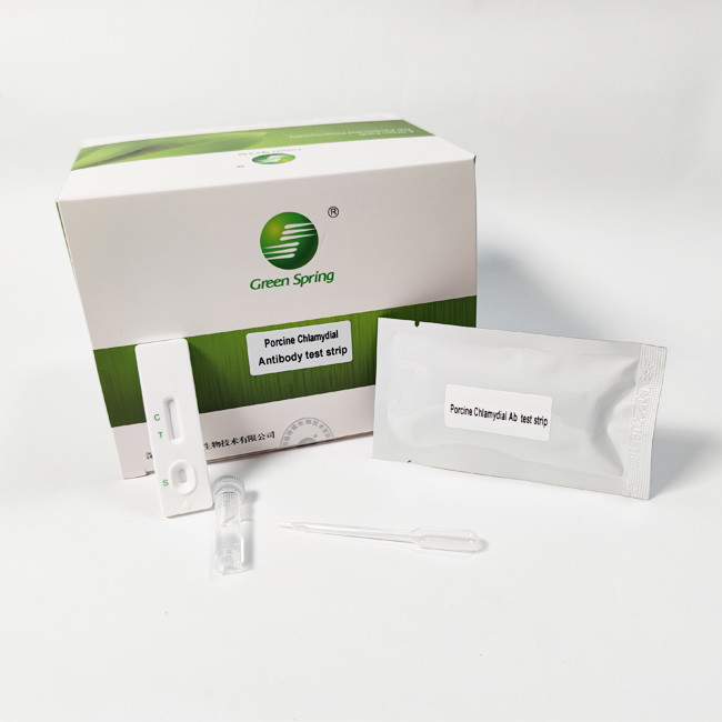 50 Pieces Swine Chlamydiosis Antibody Rapid Test Swine Flu Kit 50 Tests/Kit Gmp ISO9001