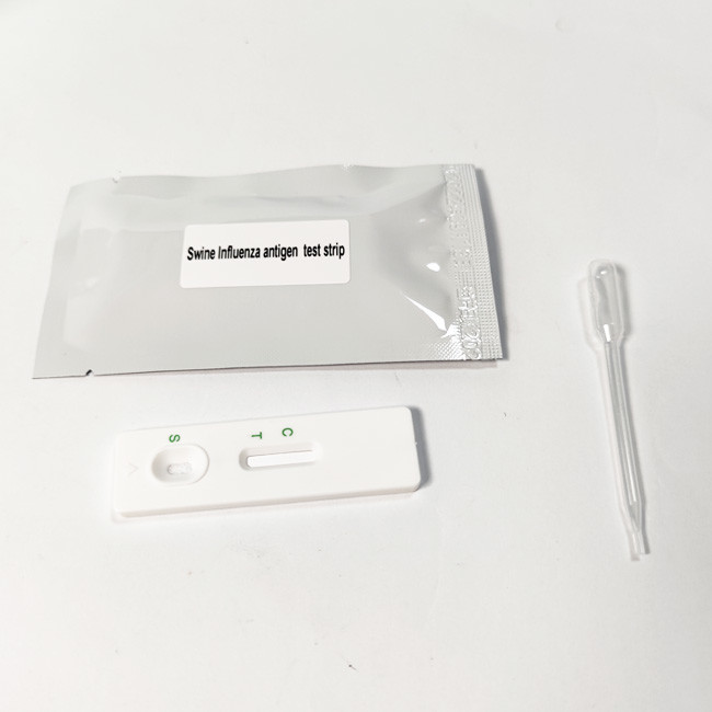 H1N1 H1N2 SIV Swine Influenza Test Kit Antigen Rapid 50 Tests/Kit ISO9001