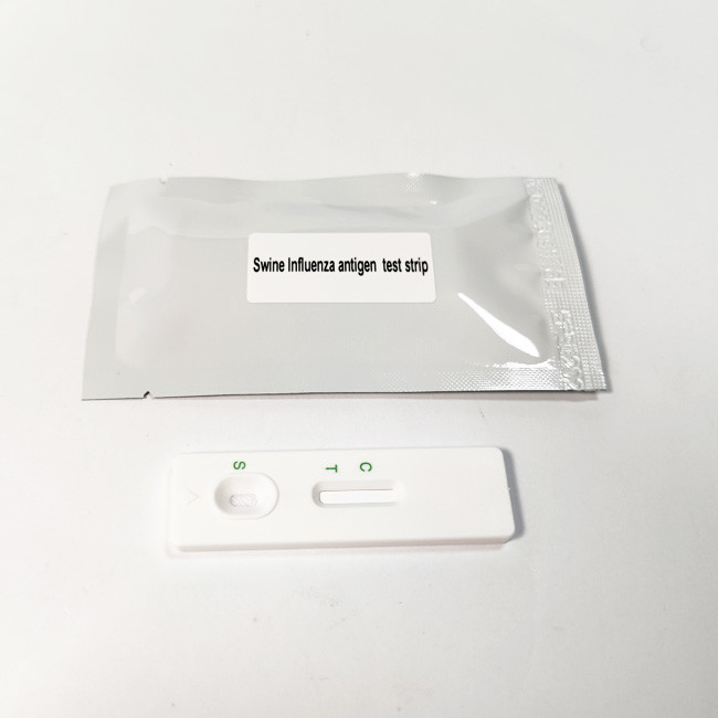 H1N1 H1N2 SIV Swine Influenza Test Kit Antigen Rapid 50 Tests/Kit ISO9001