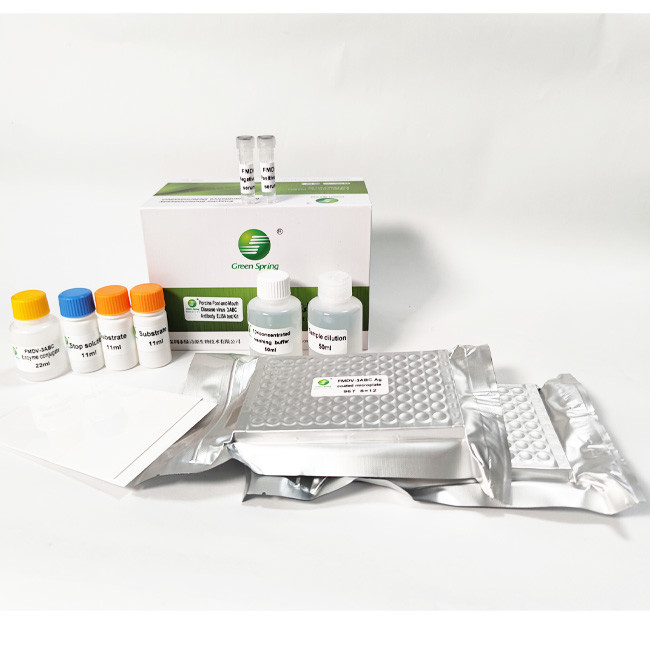 Porcine Foot And Mouth Disease Virus Porcine Test Kit 3ABC Antibody 192 Wells/Kit