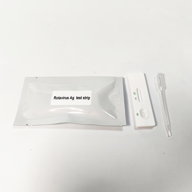 Cattle Pig Dog Rotavirus Test Kit Rapid Antigen Detection 50 Tests/Kit ISO9001 GMP
