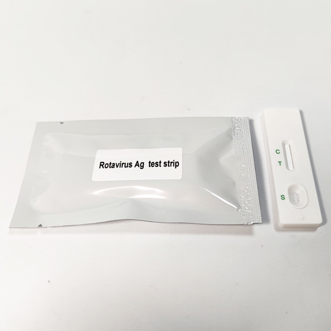 Cattle Pig Dog Rotavirus Test Kit Rapid Antigen Detection 50 Tests/Kit ISO9001 GMP