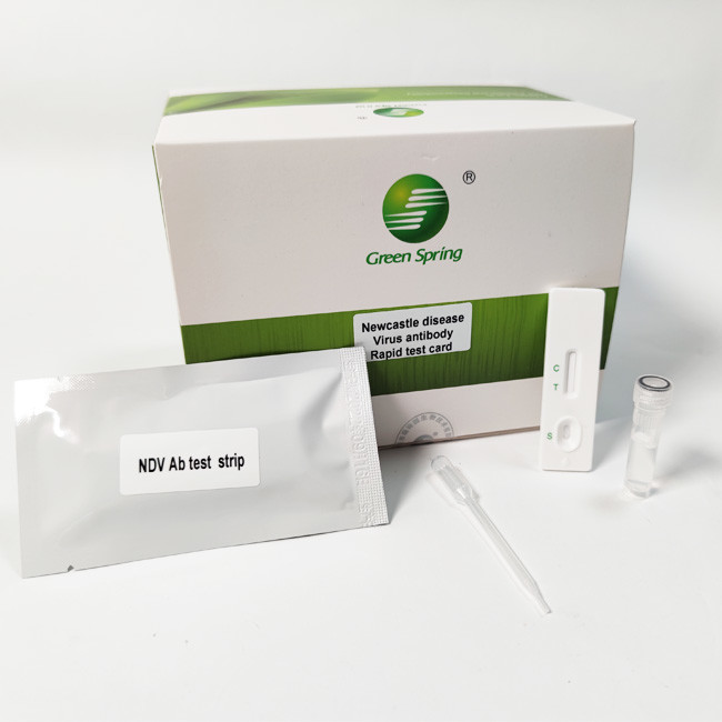 Newcastle Disease 50 Tests/Kit Avian Influenza Rapid Test Kit NDV Rapid Antibody ISO9001