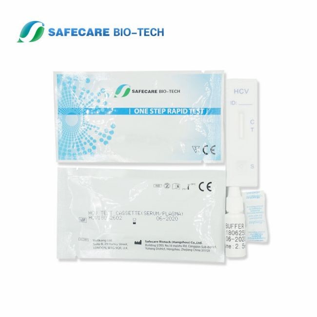 Hepatitis C Virus Hcv Rapid Test Kit Cassette Device 40 Tests/Kit