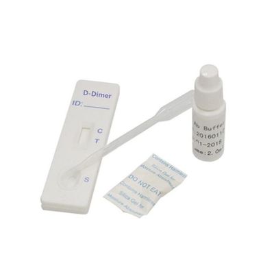 Ce Iso Manual D-Dimer Whole Blood Plasma Serum Rapid Test Device 40 การทดสอบ/ชุด