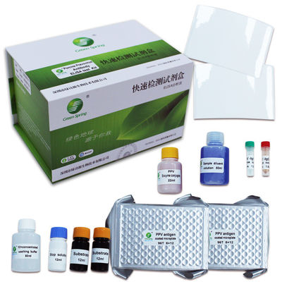 ISO9001 Diagnostic Porcine Veterinary Test Kit 192 Wells Per Kit PPV
